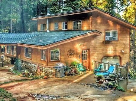 Foresthill A Lovely Cabin House At Way Woods Retreat With Outdoor Hot Tub! - By Sacred Hub Mgmt מראה חיצוני תמונה